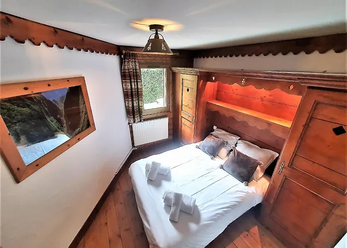 La Ginabelle - Vue Mont Blanc Avec Piscine Appartement