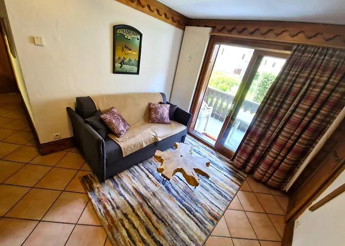 Appartement La Ginabelle - Vue Mont Blanc Avec Piscine Chamonix